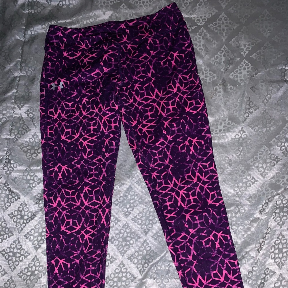 Under armor girls printed leggings
